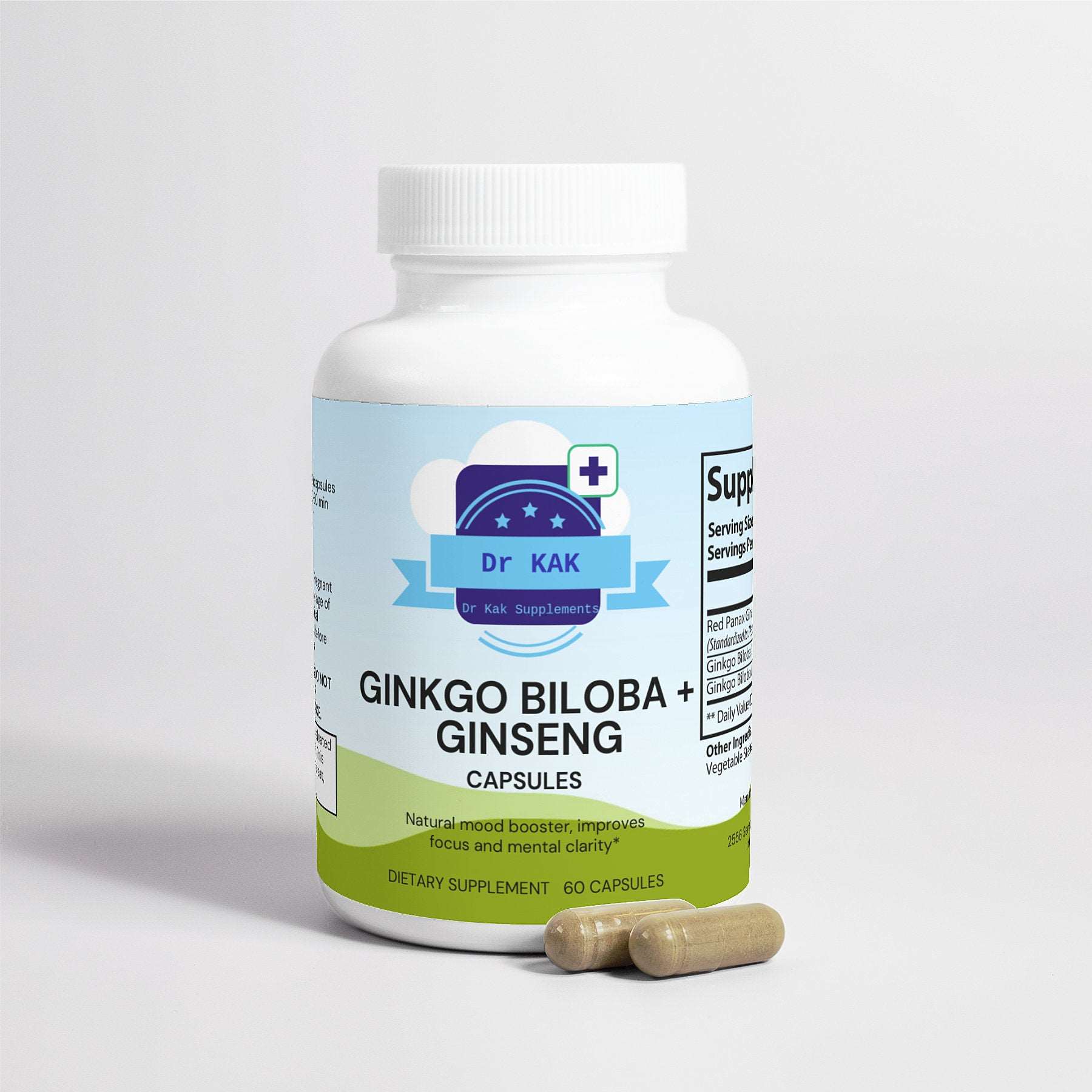 Ginkgo Biloba + Ginseng