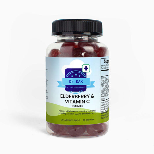 Elderberry & Vitamin C Gummies