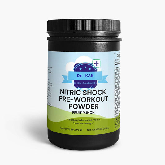 Nitric Shock Pre-Workout Powder (Fruit Punch)