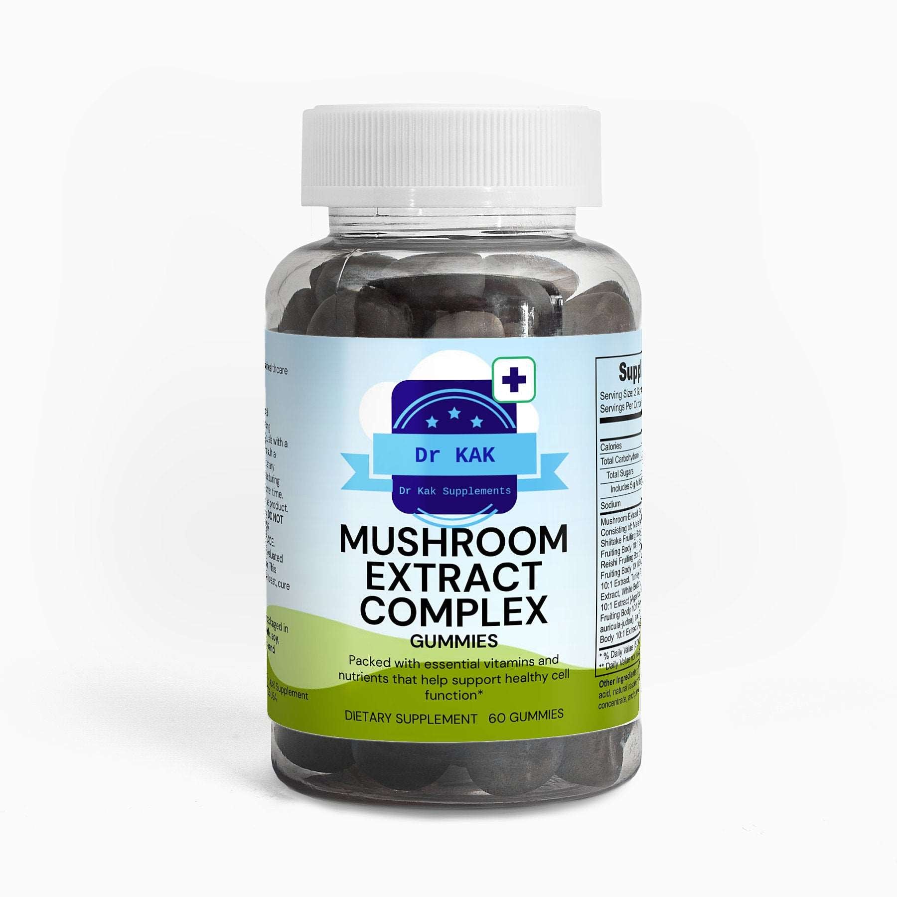 Mushroom Extract Complex Gummies (Out of Stock)
