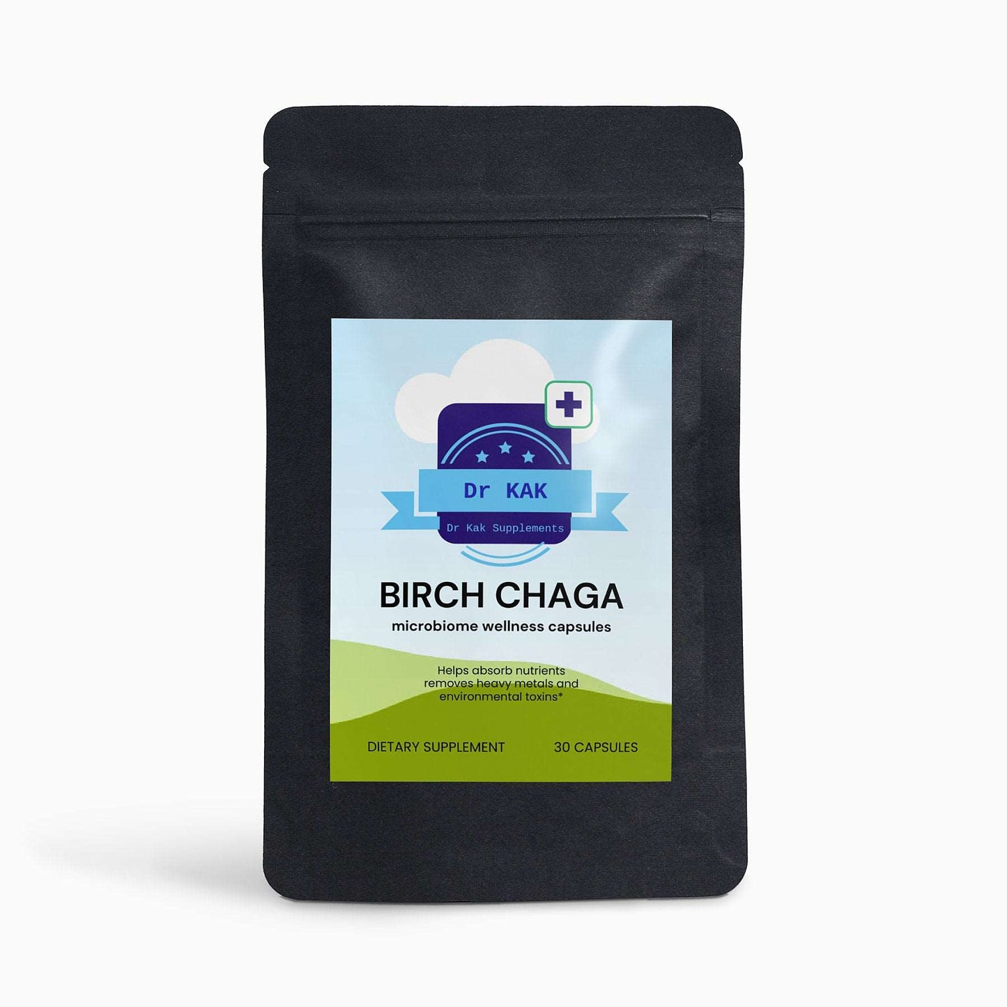 Birch Chaga Microbiome Wellness Capsules