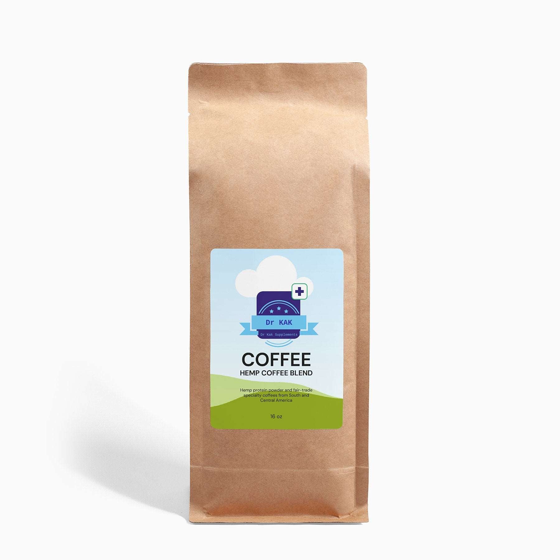 Organic Hemp Coffee Blend - Medium Roast 16oz