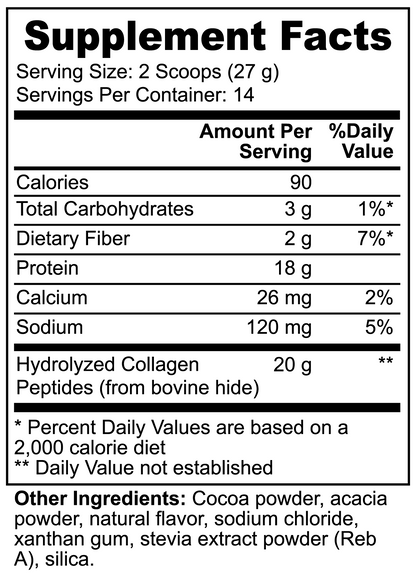 Grass-Fed Collagen Peptides Powder (Chocolate) out of stock