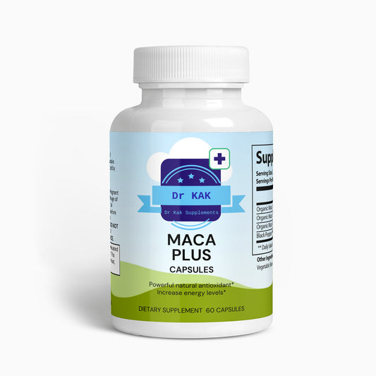 Maca Plus, Organic Pre-Workout Boost